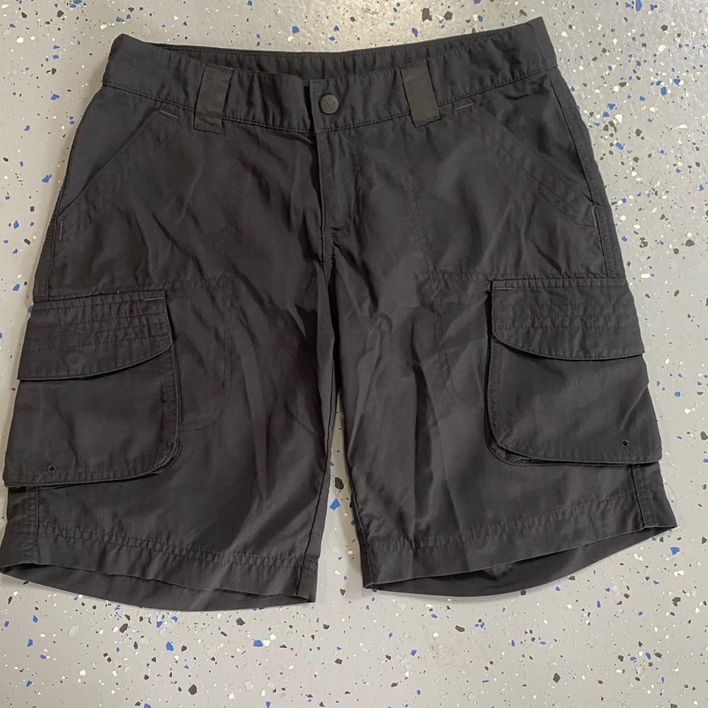 Columbia Black Cargo Shorts